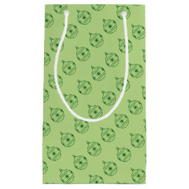 Sacola Para Presentes Pequena Saco do Presente - Ornamentos de Árvores Redondas