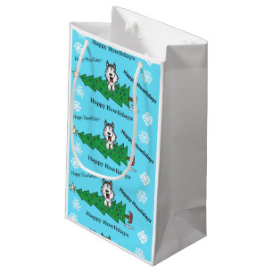 Sacola Para Presentes Pequena Saco feliz de Howlidays