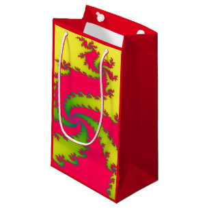 Sacola Para Presentes Pequena Saco Fractal do Dragão de Ano Novo Chinês