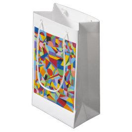 Sacola Para Presentes Pequena Saco para presentes com cores brilhantes e Design