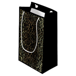Sacola Para Presentes Pequena Saco pequeno do presente do impressão do leopardo