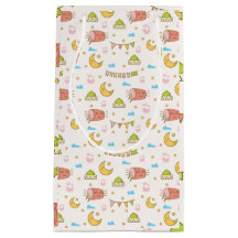 Sacos dotados de presentes no partido Ramadã e Eid