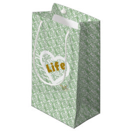 Sacola Para Presentes Pequena Sage Life Gift Bag, por Adiela Akoo - pequeno