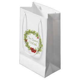 Sacola Para Presentes Pequena Salada dos Verdes