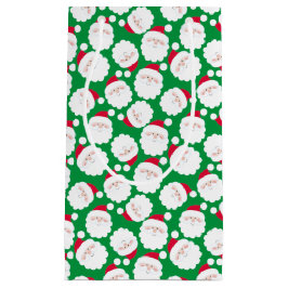 Sacola Para Presentes Pequena Santas