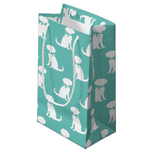 Sacola Para Presentes Pequena Schnoodle Dog Puppy