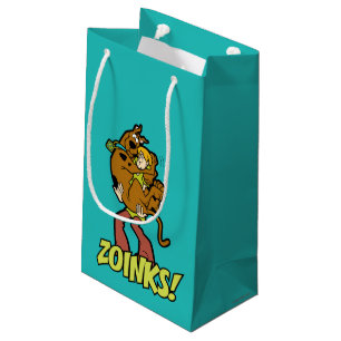 Sacola Para Presentes Pequena Scooby-Doo e Zoinks desgrenhado!