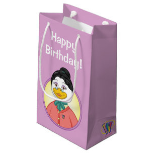 Sacola Para Presentes Pequena Senhora Birdy