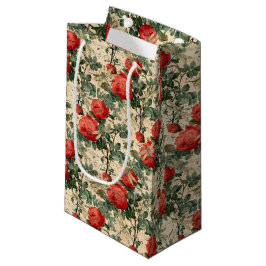 Sacola Para Presentes Pequena Série Rosa e Dragonfly (Design 9)