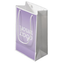 Seu Logotipo & Moderno Ombre Simples | Lavanda