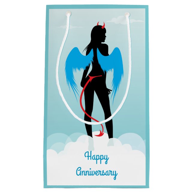 Sacola Para Presentes Pequena Sexy Angel Small Gift Bag (Frente)