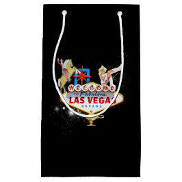 Sacola Para Presentes Pequena Sinal De Boas-Vindas De Las Vegas No Estrelado