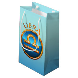 Sacola Para Presentes Pequena Sinal do zodíaco do Libra