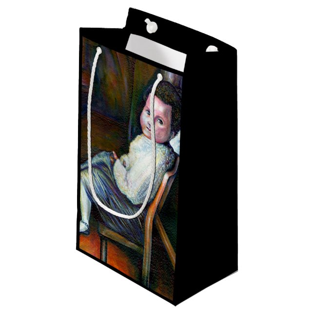 Sacola Para Presentes Pequena Sinestesia (Frente inclinada)