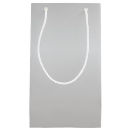 Sacola Para Presentes Pequena Sinos De Prata Metálicos