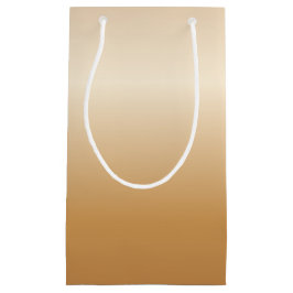 Sacola Para Presentes Pequena Sinos Metálicos De Cobre