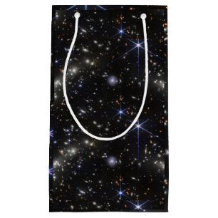 Sacola Para Presentes Pequena Sistema Solar de Galáxias de Estrelas do Espaço Ex