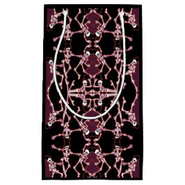 Sacola Para Presentes Pequena Skeletons Dançantes Ghoulish Gift Bag