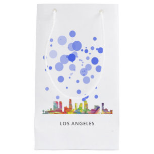 SACOLA PARA PRESENTES PEQUENA SKYLINE WB1- DE LOS ANGELES, CALIFÓRNIA
