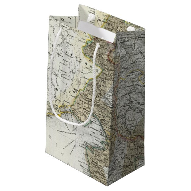 Sacola Para Presentes Pequena Slovenia, Croatia (Verso inclinado)