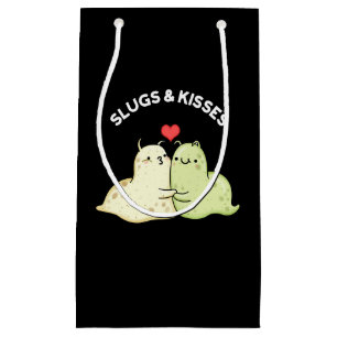 Sacola Para Presentes Pequena Slugs E Beijos Engraçados Slug Dardo BG