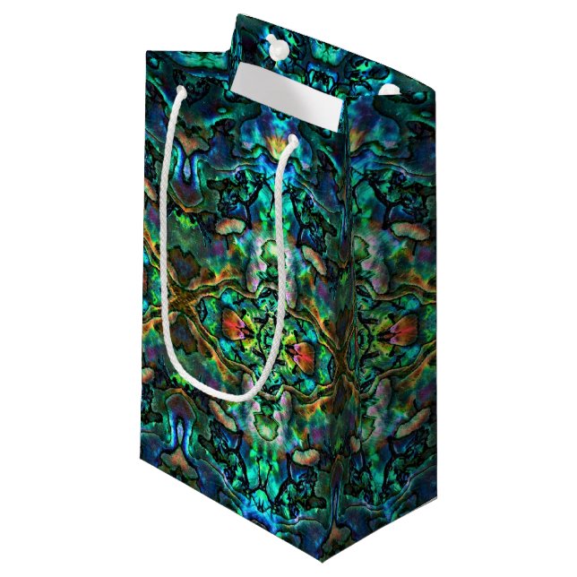 Sacola Para Presentes Pequena Sm Gift Bag Abalone (Frente inclinada)