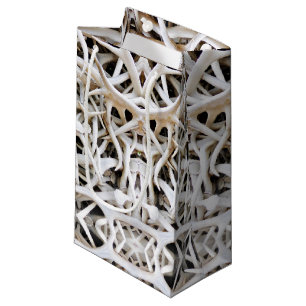 Sacola Para Presentes Pequena Sm Gift Bag Elk Antlers