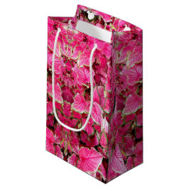 Sacola Para Presentes Pequena Sm Gift Bag Pink Foles