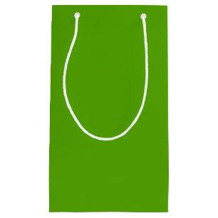 Sacola Para Presentes Pequena Solid Jolly Green