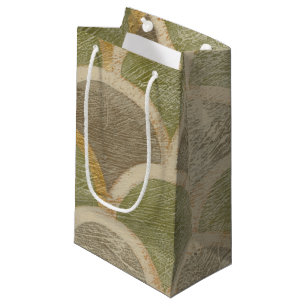 Sacola Para Presentes Pequena Stone Azulejo por Chariklia Zarris