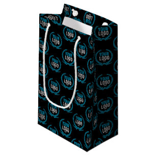 Sacola Para Presentes Pequena Sua imagem feita sob encomenda do logotipo por