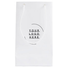 Sacola Para Presentes Pequena Substitua o logotipo