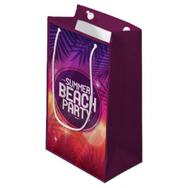 Sacola Para Presentes Pequena Summer Beach Party Night