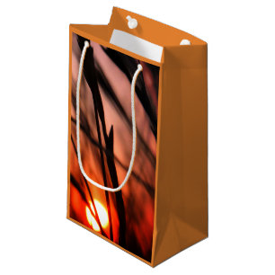 Sacola Para Presentes Pequena Sun Field Celebration Bag - Pequeno, brilhante