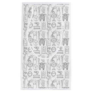 Sacola Para Presentes Pequena Tema radiológico