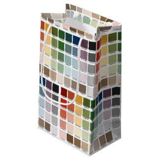 Sacola Para Presentes Pequena Teste de cor