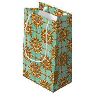 Sacola Para Presentes Pequena Teste padrão decorativo
