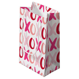 Sacola Para Presentes Pequena Teste padrão doce de XOXO