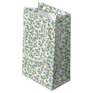 Sacola Para Presentes Pequena Teste padrão floral 12