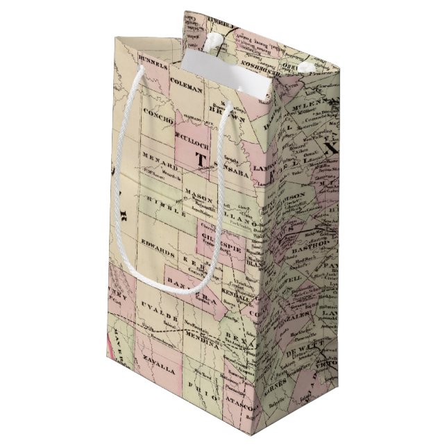 Sacola Para Presentes Pequena Texas 12 (Verso inclinado)