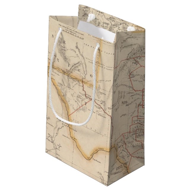 Sacola Para Presentes Pequena Texas 4 (Verso inclinado)