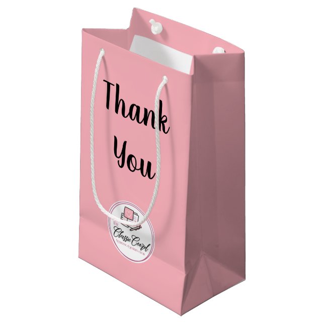 Sacola Para Presentes Pequena The Classic Coord Gift Bags (Frente inclinada)