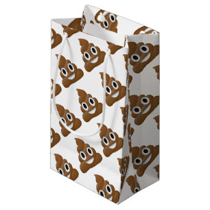 Sacola Para Presentes Pequena Tombadilho-emoji divertido do divertimento -