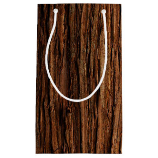 Sacola Para Presentes Pequena Tree Bark Small Gift Bag