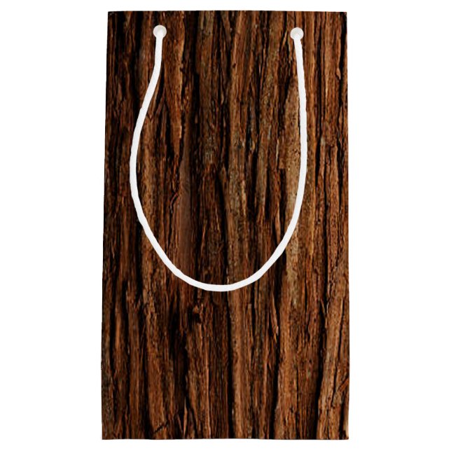 Sacola Para Presentes Pequena Tree Bark Small Gift Bag (Frente)