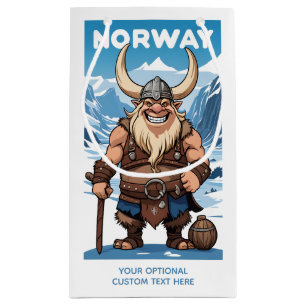 Sacola Para Presentes Pequena Troll norueguês