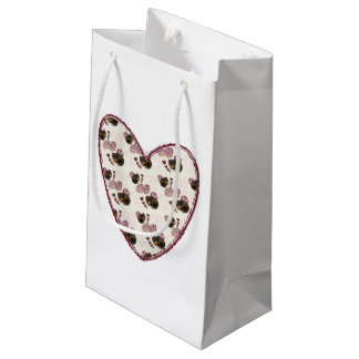 Sacola Para Presentes Pequena Truffle Heart