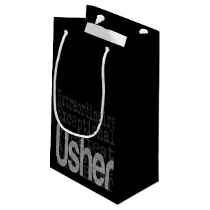 Sacola Para Presentes Pequena Usher Extraordinaire