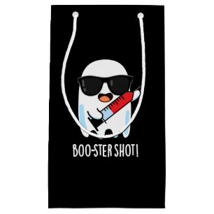 Sacola Para Presentes Pequena Vacina Fantasma Engraçada Engraçada com Boo-ster A