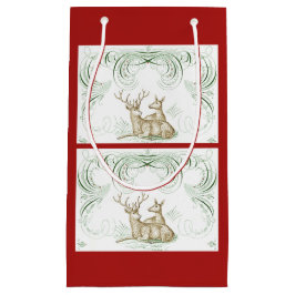 Sacola Para Presentes Pequena Vendedor de Natal